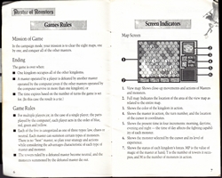 Master of Monsters Instructions Page 6 and 7Thumbnail